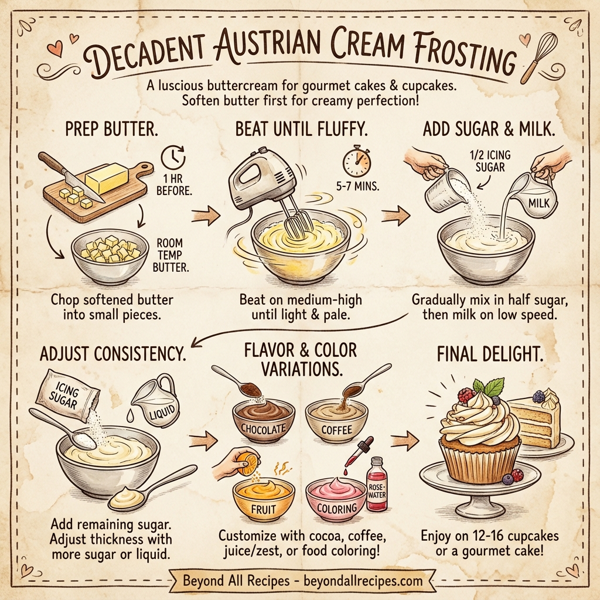 Decadent Austrian Cream Frosting instructions