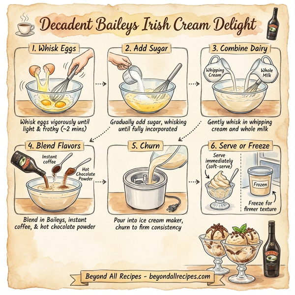 Decadent Baileys Irish Cream Delight instructions