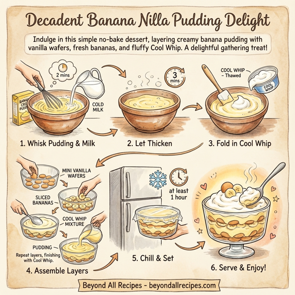Decadent Banana Nilla Pudding Delight instructions