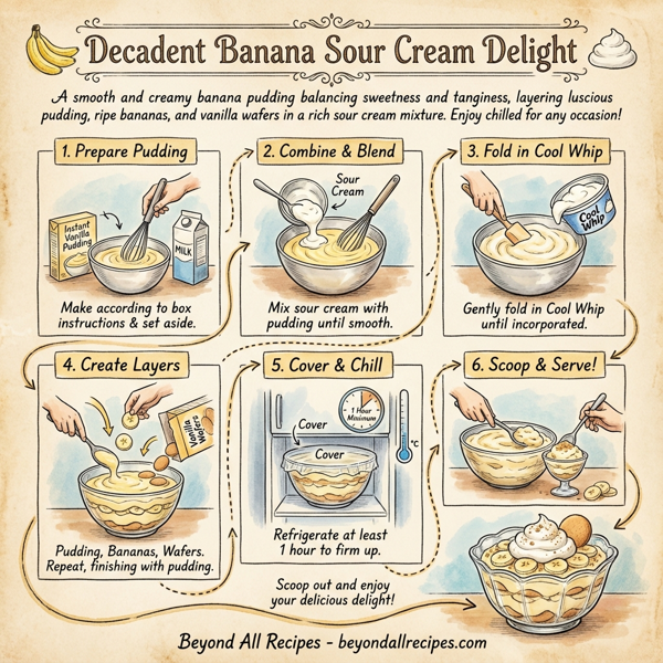 Decadent Banana Sour Cream Delight instructions