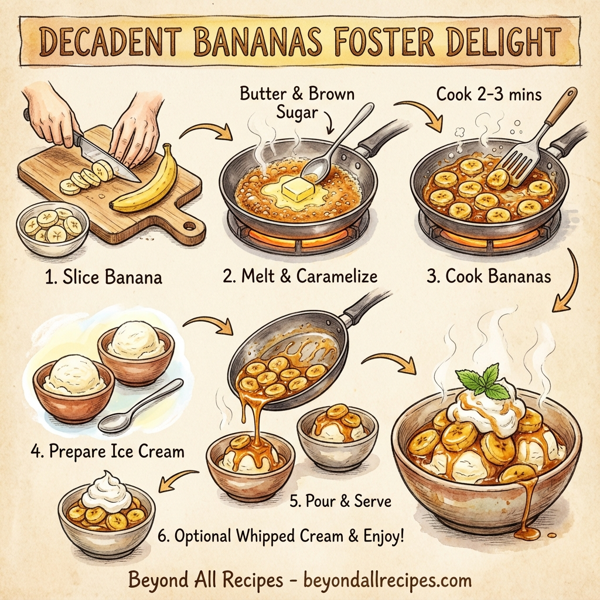 Decadent Bananas Foster Delight instructions