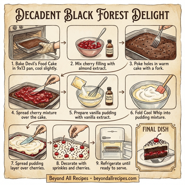 Decadent Black Forest Delight instructions