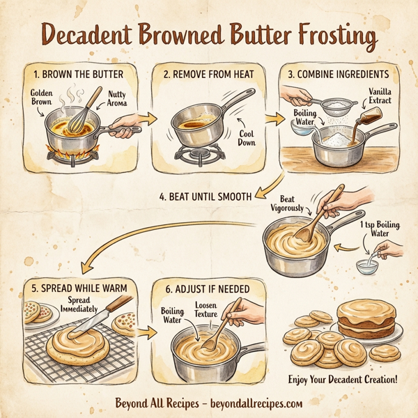 Decadent Browned Butter Frosting instructions