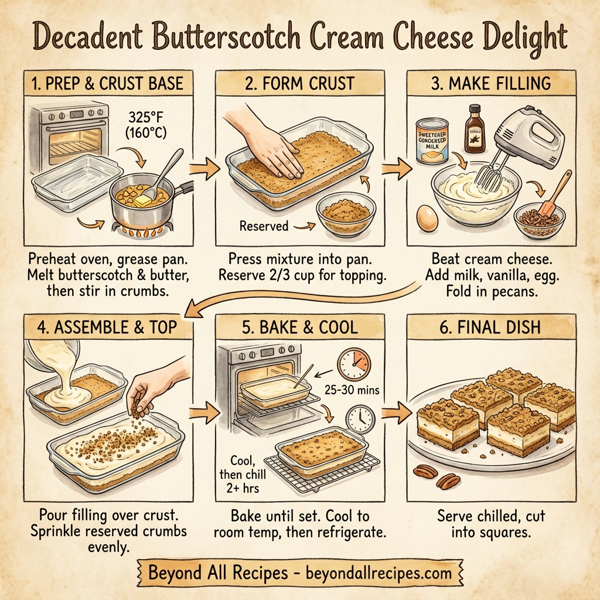 Decadent Butterscotch Cream Cheese Delight instructions