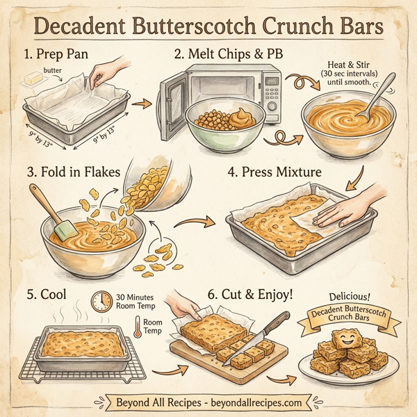 Decadent Butterscotch Crunch Bars instructions