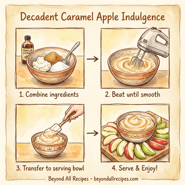 Decadent Caramel Apple Indulgence instructions