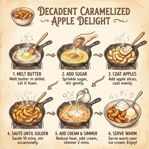 Decadent Caramelized Apple Delight instructions
