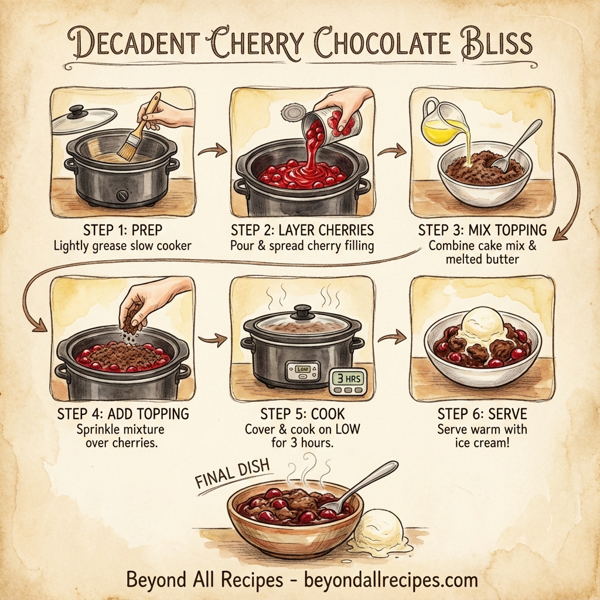 Decadent Cherry Chocolate Bliss instructions