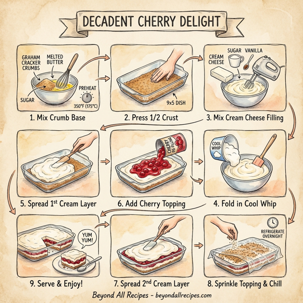 Decadent Cherry Delight instructions
