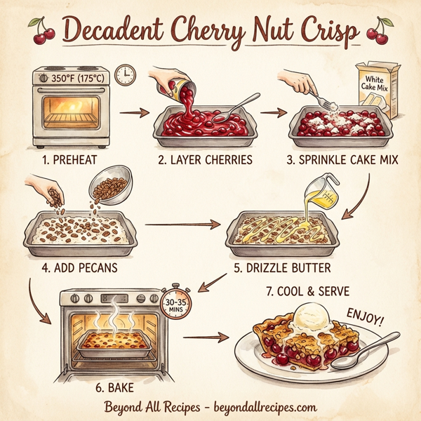Decadent Cherry Nut Crisp instructions
