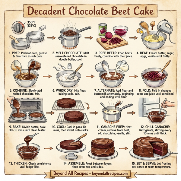 Decadent Chocolate Beet Cake instructions