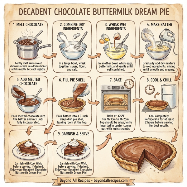 Decadent Chocolate Buttermilk Dream Pie instructions