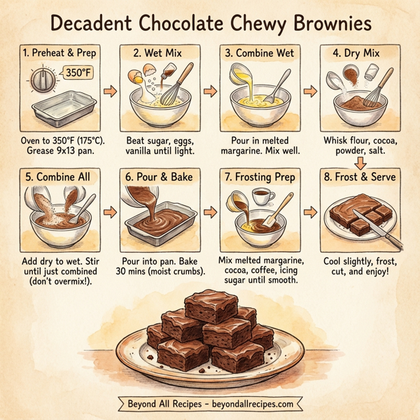 Decadent Chocolate Chewy Brownies instructions