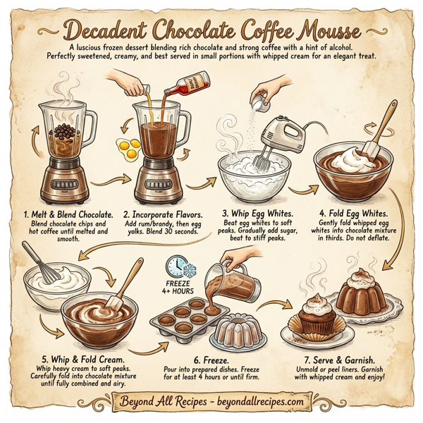 Decadent Chocolate Coffee Mousse instructions