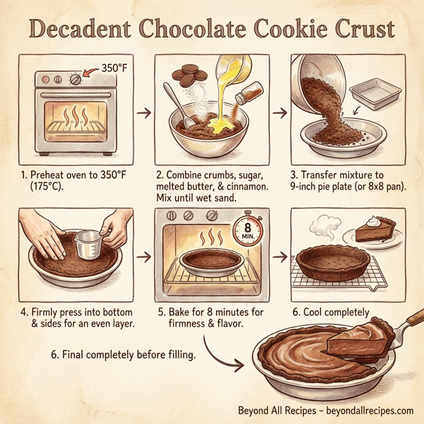 Decadent Chocolate Cookie Crust instructions