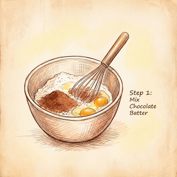 Decadent Chocolate Cream Cheese Stuffed Cupcakes instructions