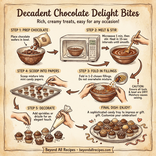 Decadent Chocolate Delight Bites instructions