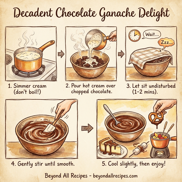 Decadent Chocolate Ganache Delight instructions