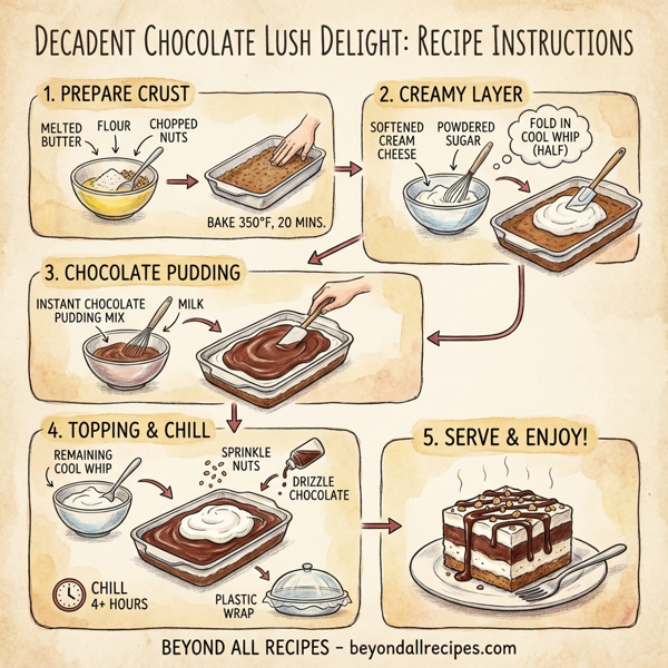 Decadent Chocolate Lush Delight instructions