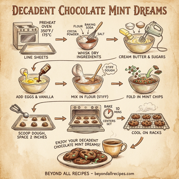 Decadent Chocolate Mint Dreams instructions