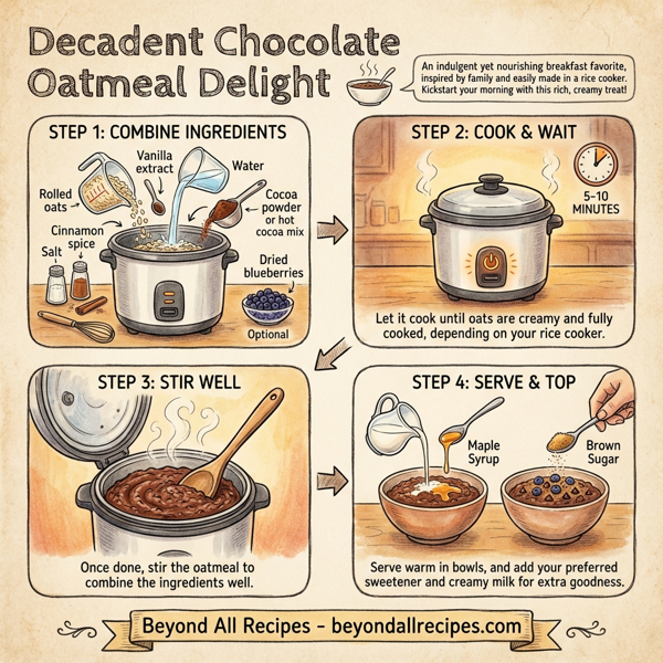 Decadent Chocolate Oatmeal Delight instructions