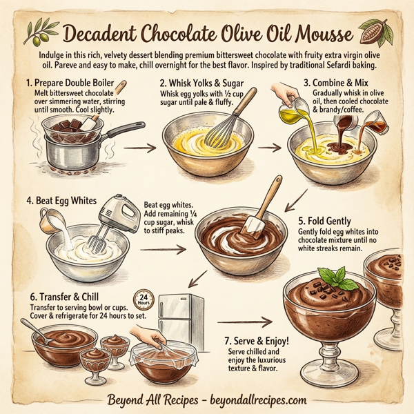 Decadent Chocolate Olive Oil Mousse instructions
