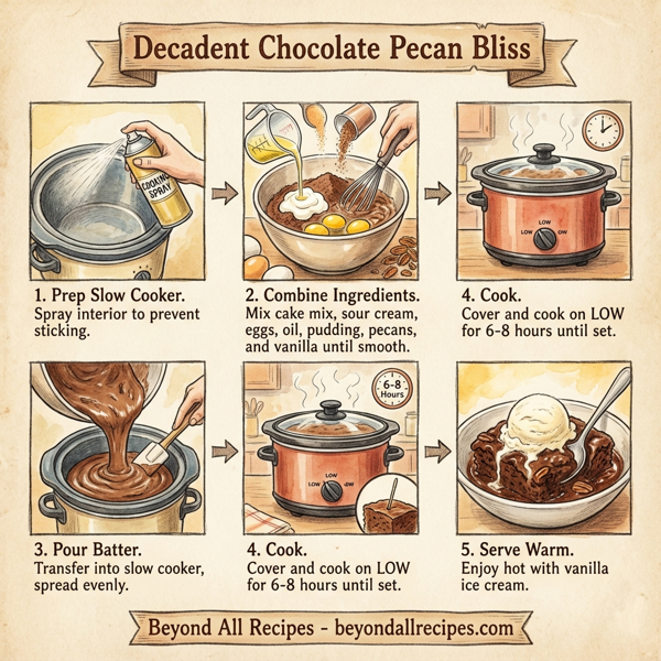 Decadent Chocolate Pecan Bliss instructions
