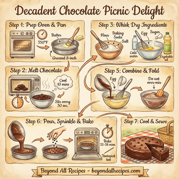 Decadent Chocolate Picnic Delight instructions