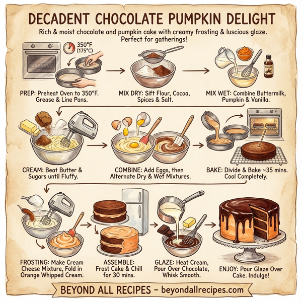 Decadent Chocolate Pumpkin Delight instructions