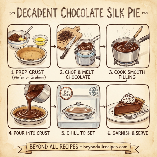 Decadent Chocolate Silk Pie instructions
