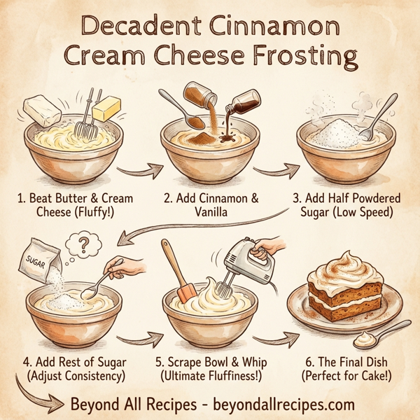 Decadent Cinnamon Cream Cheese Frosting instructions
