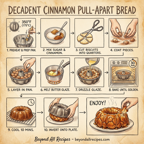 Decadent Cinnamon Pull-Apart Bread instructions