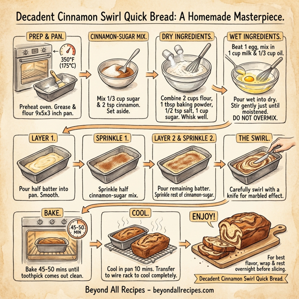 Decadent Cinnamon Swirl Quick Bread instructions