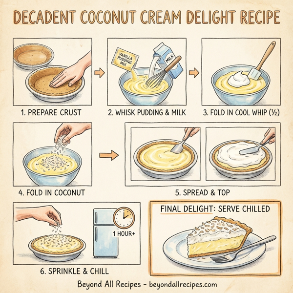 Decadent Coconut Cream Delight instructions