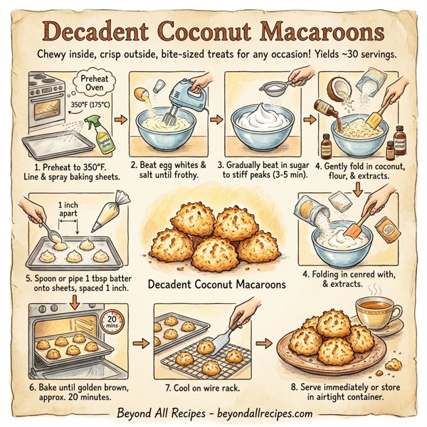 Decadent Coconut Macaroons instructions