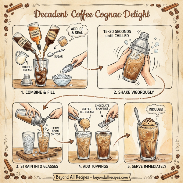 Decadent Coffee Cognac Delight instructions