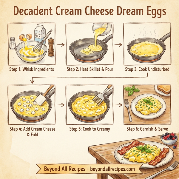 Decadent Cream Cheese Dream Eggs instructions