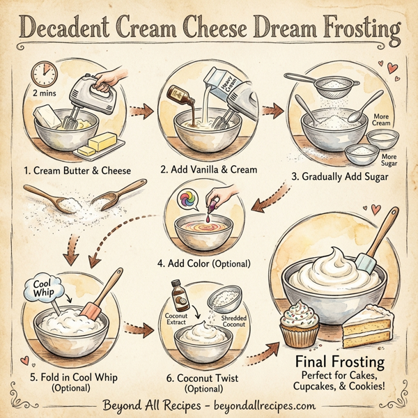 Decadent Cream Cheese Dream Frosting instructions
