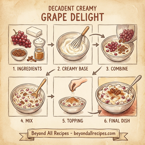 Decadent Creamy Grape Delight instructions