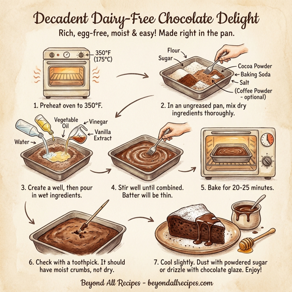 Decadent Dairy-Free Chocolate Delight instructions