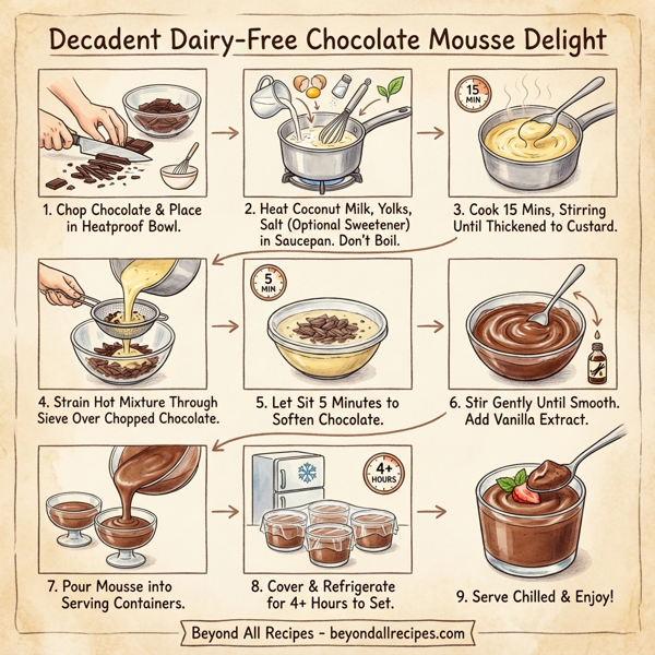 Decadent Dairy-Free Chocolate Mousse Delight instructions