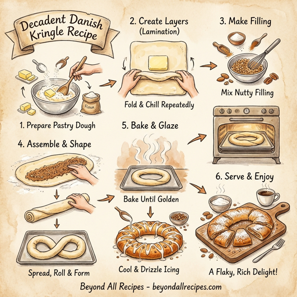 Decadent Danish Kringle instructions
