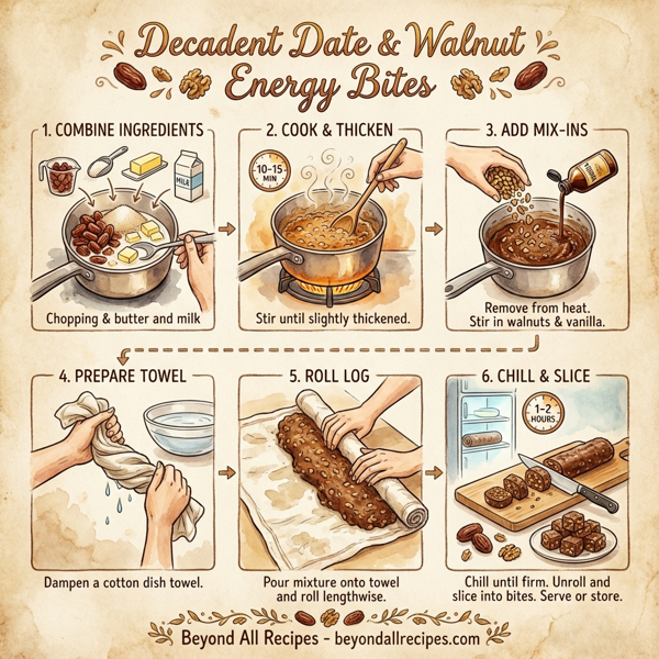 Decadent Date & Walnut Energy Bites instructions