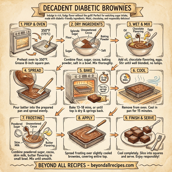 Decadent Diabetic Brownies instructions