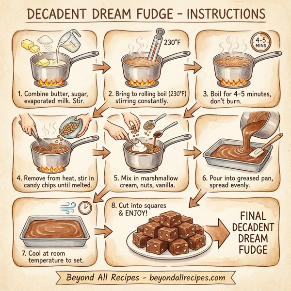 Decadent Dream Fudge instructions
