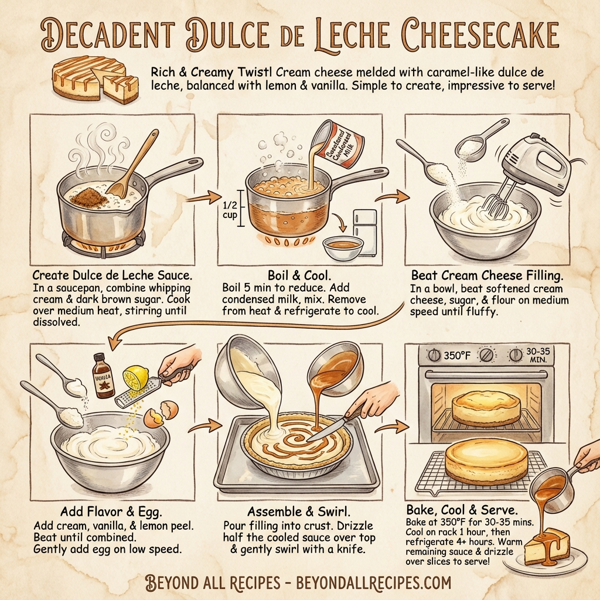 Decadent Dulce De Leche Cheesecake instructions