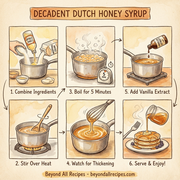 Decadent Dutch Honey Syrup instructions