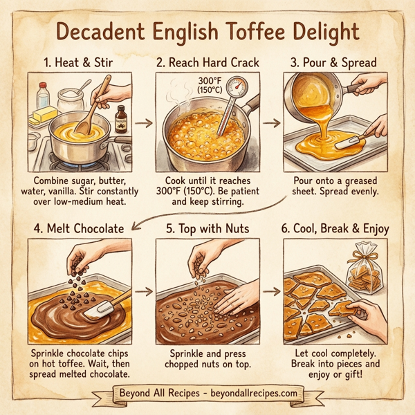 Decadent English Toffee Delight instructions