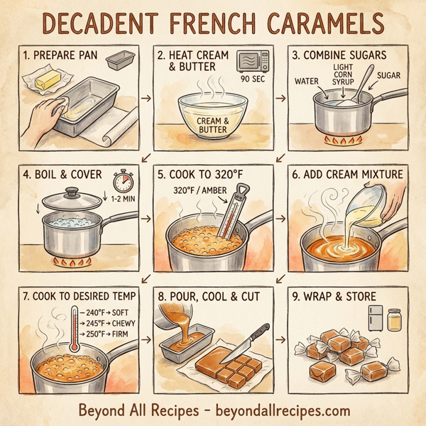 Decadent French Caramels instructions