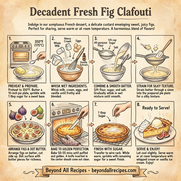 Decadent Fresh Fig Clafouti instructions